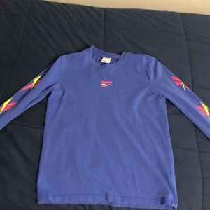 Reebok Classic long sleeve t shirt with retro logo